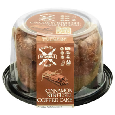 Antoninas Gluten Free Cinnamon Streusel Coffee Cake - 16 Oz. - Image 2