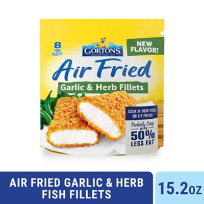 Gortons Air Fried Fish Fillets Wild - 15.2 Oz. - Image 1