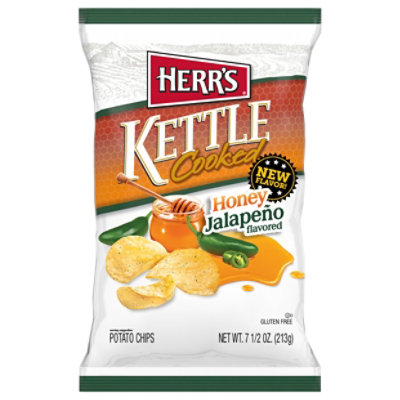 Herrs Kettle Honey Jalapeno - 7.5 Oz.