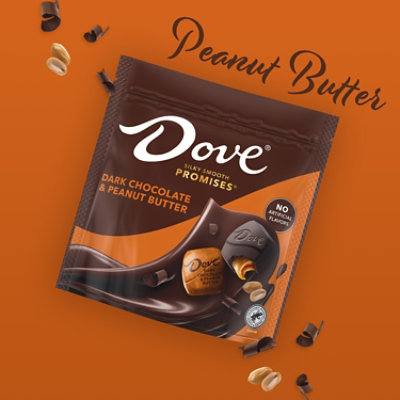 Dove Promises Dark Chocolate Peanut Butter Stand Up Pouch Per Bag - 6.74 Oz. - Image 3