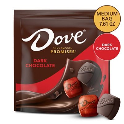 Dove Promises Dark Chocolate Stand Up Pouch - 7.61 Oz. - Image 1