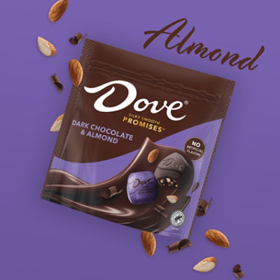 Dove Promises Dark Chocolate Almond Stand Up Pouch - 6.74 Oz. - Image 3