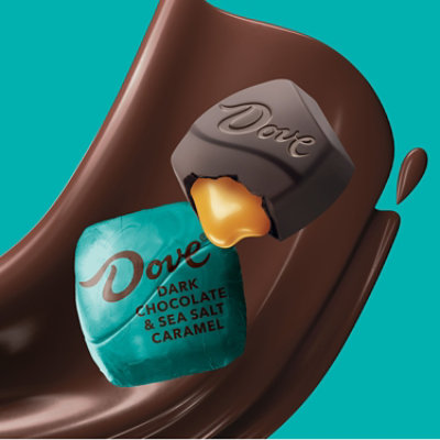 Dove Promises Dark Chocolate Salted Caramel Stand Up Pouch - 6.74 Oz. - Image 2