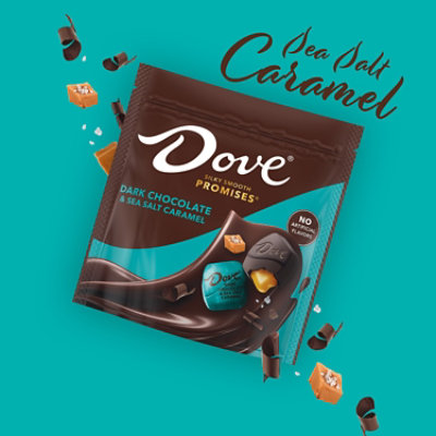 Dove Promises Dark Chocolate Salted Caramel Stand Up Pouch - 6.74 Oz. - Image 3