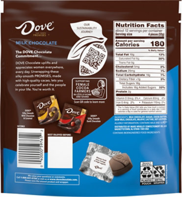 Dove Promises Milk Chocolate Candy Bag Stand Up Pouch - 14.08 Oz. - Image 6