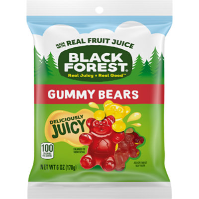 Black Forest Fruit Flavor Gummy Bears - 6 Oz - Image 2