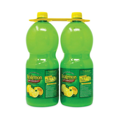 ReaLemon 100% Lemon Juice from Concentrate, 48 oz Bottle - 2 Count - Image 2