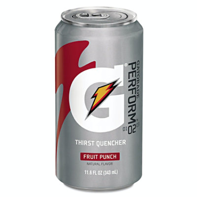 Gatorade - Thirst Quencher Can, Fruit Punch, 11.6oz Can (Pack of 24) - Image 1