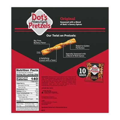 Dots Original Pretzel Twists - 10 Oz - Image 2