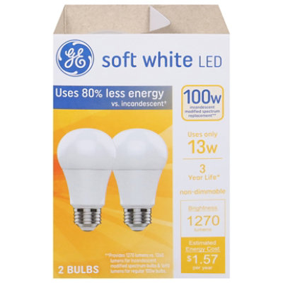 Ge Led 13watts-100watts 3 Yr Sw 2 Pack - Each - Image 3