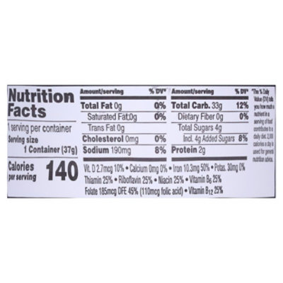 Kllgg Rice Krispies Cereal - 1.3 Oz - Image 3