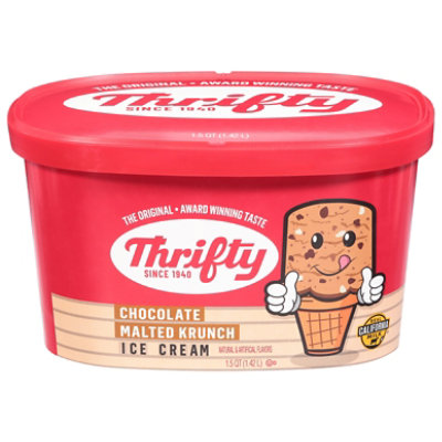 Thrifty Ice Cream Chocolate Malted Krunch - 48 Fl. Oz. - Image 3