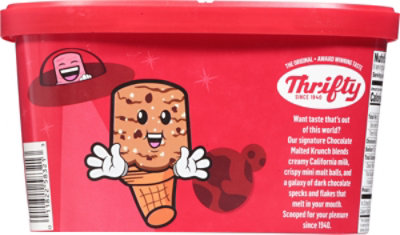 Thrifty Ice Cream Chocolate Malted Krunch - 48 Fl. Oz. - Image 6