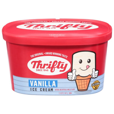 Thrifty Vanilla Ice Cream - 48 Fl. Oz. - Image 1