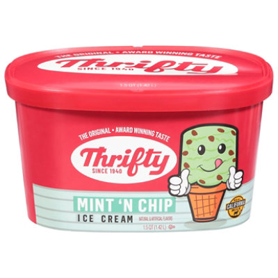 Thrifty Ice Cream Chocolate Chip 48 safeway