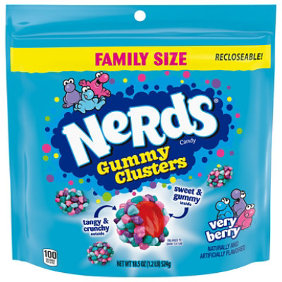 Nerds Very Berry Gummy Clusters Stand Up Bag - 18.5 Oz - Image 3