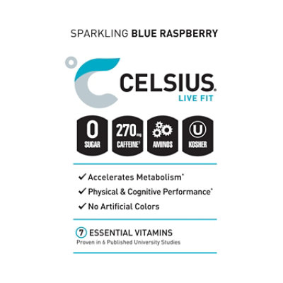 Celsius Essentials Blue Crush - 16 Fl. Oz. - Image 4