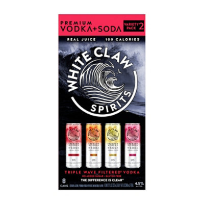 White Claw Vodka Soda - 8-12 Fl. Oz. - Image 4