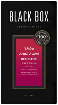Black Box Dolce Semi Sweet Red Blend - 3 Liter - Image 2