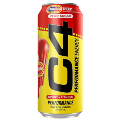 C4 Cherry Popsicle - 16 Fl. Oz. - Image 3