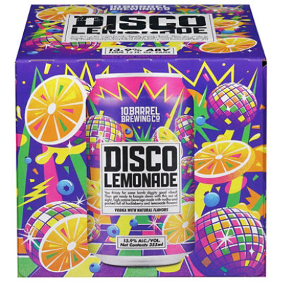 10 Barrel Disco Lemonade - 4-12 Fl. Oz. - Image 1