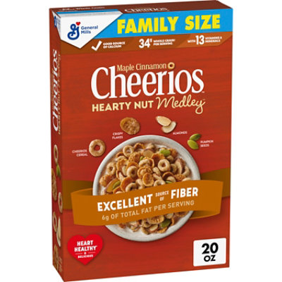 Hearty Nut Medley Maple Cin Cheerios - 20 Oz - Image 2