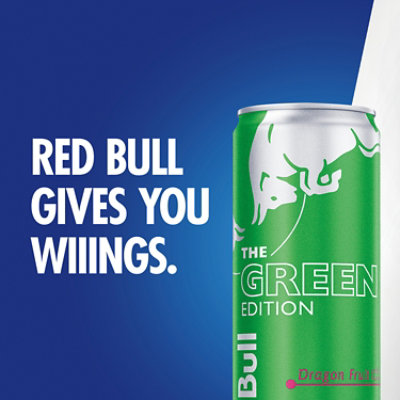 Red Bull Green Edition Dragon Fruit - 4-12 Fl. Oz. - Image 4