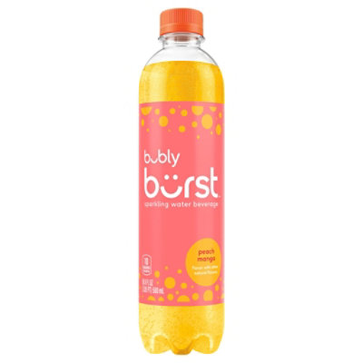 Bubly Burst Sparkling Water Beverage Peach Mango - 16.9 Fl. Oz. - Image 3