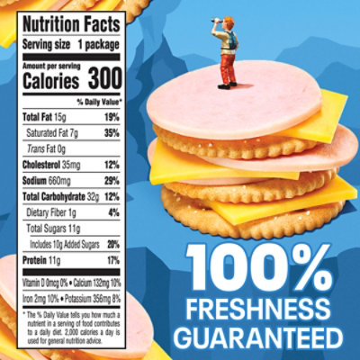 Lunchables Turkey & American Cracker Stackers with Chocolate Creme Cookies - 3.2 Oz - Image 5