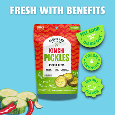 Cleveland Kitchen Kimchi Pickles Pickle Chips - 3.5 Fl. Oz. - Image 6