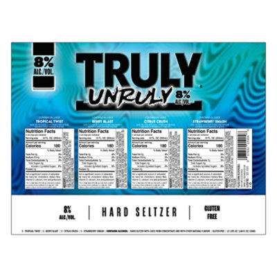 Truly Unruly 12 Pack Cans - 12-12 Fl. Oz. - Image 6