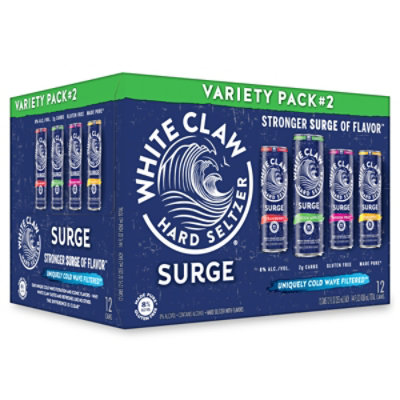 White Claw Surge Variety 2 In Cans - 12-12 Fl. Oz. - Image 2