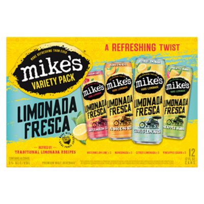 Mikes Limonada Fresca Variety 12 Pack In Cans - 12 Fl. Oz. - Image 3