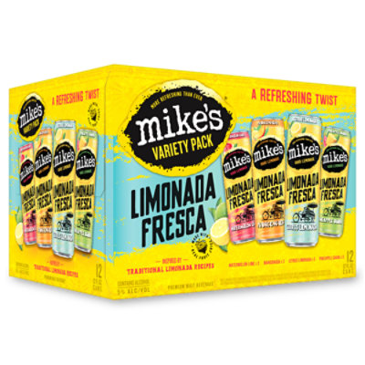 Mikes Limonada Fresca Variety 12 Pack In Cans - 12 Fl. Oz. - Image 2