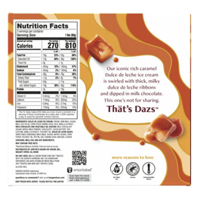 Haagen Dazs Dulce De Leche 3 Count Bar - 9 Oz - Image 4