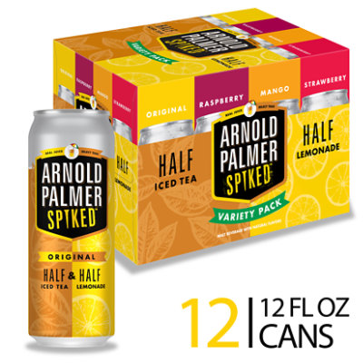 Arnold Palmer Spiked Half And Half Variety 12 Pack In Cans - 12 Fl. Oz. - Image 1