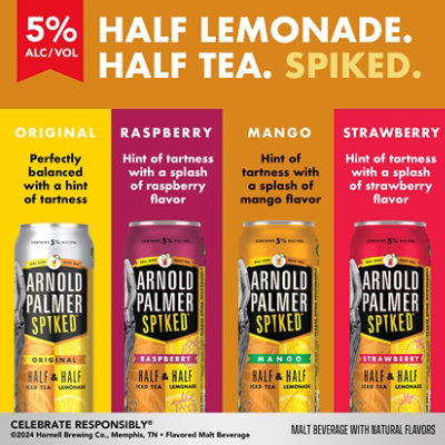 Arnold Palmer Spiked Half And Half Variety 12 Pack In Cans - 12 Fl. Oz. - Image 2