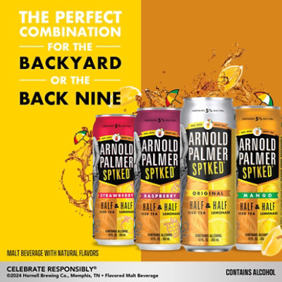 Arnold Palmer Spiked Half And Half Variety 12 Pack In Cans - 12 Fl. Oz. - Image 4