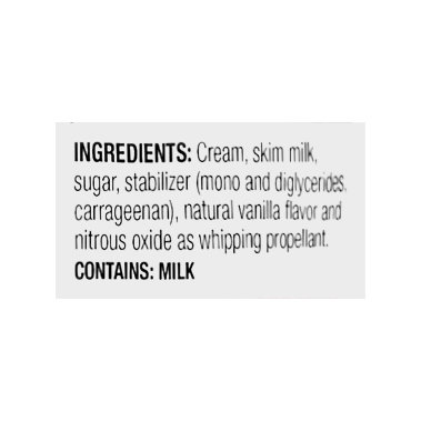 Cabot Whipped Cream 14 Oz shaws