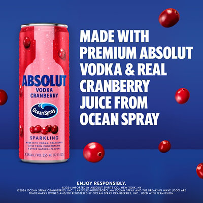 Absolut Vodka Cranberry - 4-355 Ml - Image 4