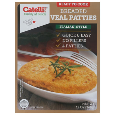 Catelli Breaded Veal Patties Italian Style - 12 Oz - Image 3