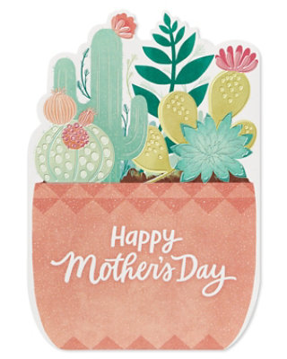 American Greetings Potted Succulent Mother’s Day Card - Each - Image 5