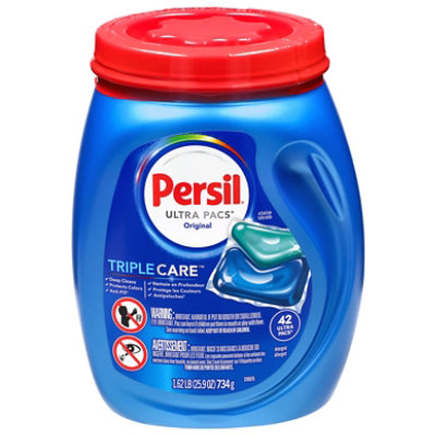 Persil Ultra Pacs Everyday Clean Laundry Detergent Original