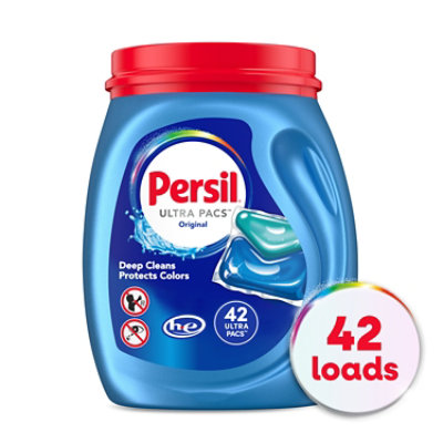 Persil Ultra Pacs Everyday Clean Laundry Detergent Original - 42 Count - Image 1