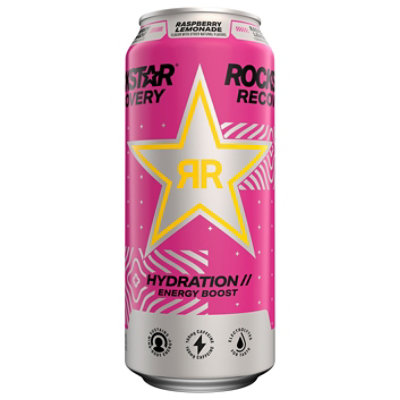 Rockstar Recovery Raspberry Lemonade - 16 Fl. Oz.