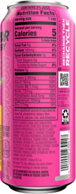 Rockstar Recovery Raspberry Lemonade - 16 Fl. Oz. - Image 6