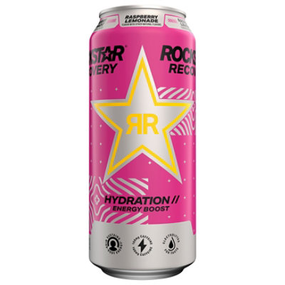 Rockstar Recovery Raspberry Lemonade - 16 Fl. Oz. - Image 2