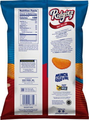 Wise Ridgies Sweet Hear Bbq - 7.875 Oz - Image 6