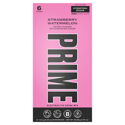 Prime Hydration Stick Strawberry Watermelon 6 Count - Each - Image 3