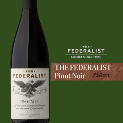 The Federalist Pinot Noir Central Coast Wine - 750 Ml - Image 1